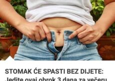 STOMAK ĆE NESTATI BEZ DIJETE: Pojedite Ovaj obrok 3 dana za večeru i izgubićete DO 6 kg za 7 dana!