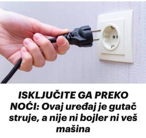 Isključite ga pre spavanja: Ovaj uređaj NAJVIŠE TROŠI struju, nije bojler niti mašina za pranje veša. (FOTO)