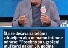 Šta se dešava sa telom i zdravljem ako nemamo intimne odnose: “POSEBNO SU UGROŽENI MUŠKARCI I ŽENE nakon 50. godine”