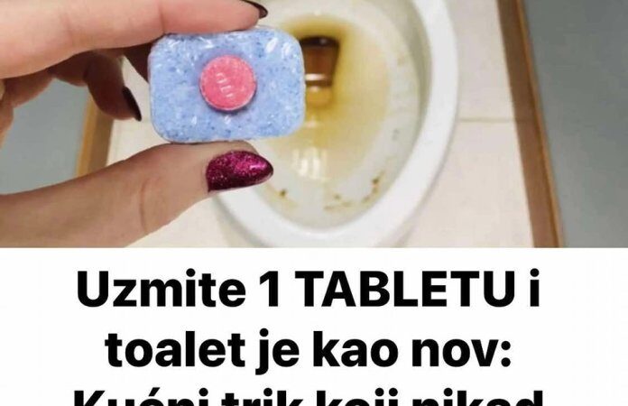 Uzmite 1 TABLETU i toalet će biti kao nov: Ovaj kućni trik sigurno do sada NISTE znali! (FOTO)