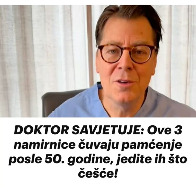 DOKTOR SAVJETUJE: Ove 3namirnice čuvaju pamćenje posle 50