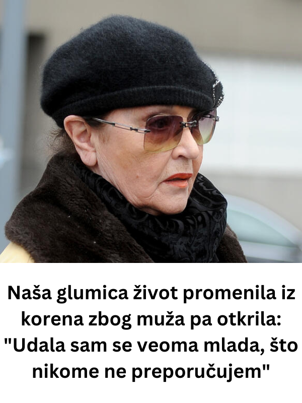 Naša glumica život promenila iz korena zbog muža pa otkrila: “Udala sam se veoma mlada, što nikome ne preporučujem”