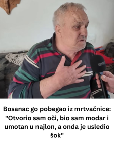 Bosanac go pobegao iz mrtvačnice: “Otvorio sam oči, bio sam modar i umotan u najlon, a onda je usledio šok”
