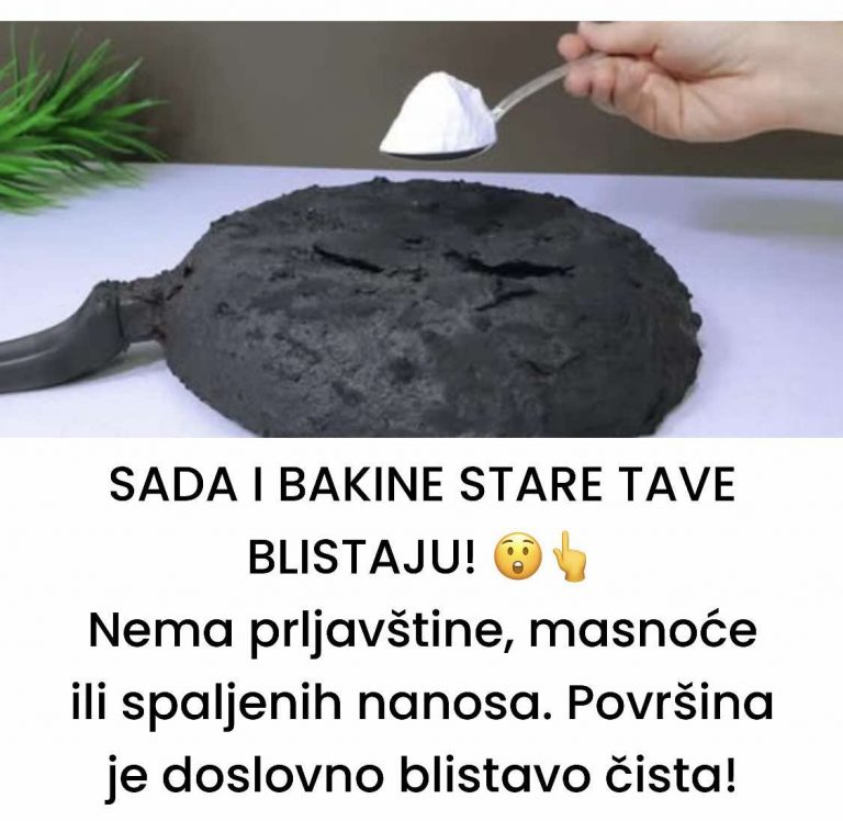 SADA I BAKINE STARE TAVE BLISTAJU! 😲👆 Nema prljavštine, masnoće ili spaljenih nanosa