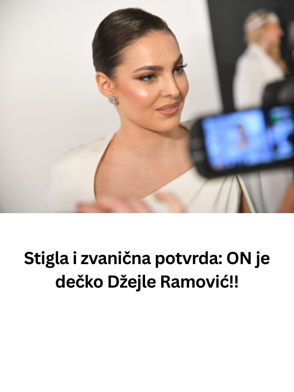 Stigla i zvanična potvrda: ON je dečko Džejle Ramović!!