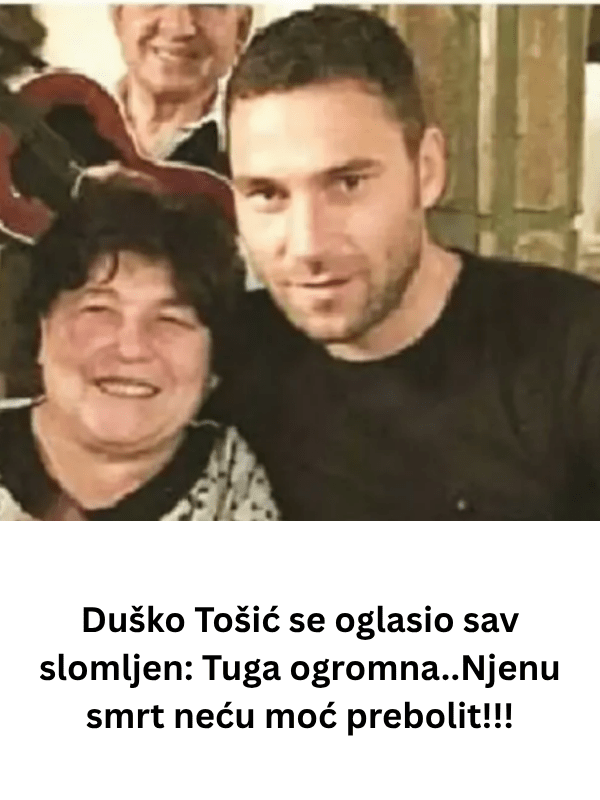 Duško Tošić se oglasio sav slomljen: Tuga ogromna.