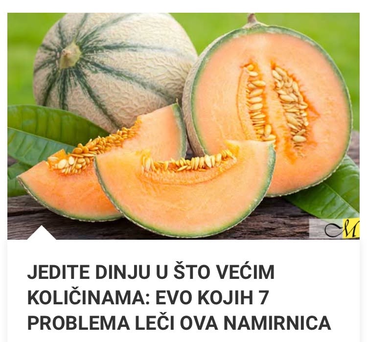 JEDITE DINJU U ŠT0 VEĆIM K0LIČINAMA: EVO K0JIH 7 PROBLEMA LEČI 0VA NAMIRNICA