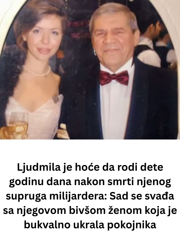 Ljudmila je hoće da rodi dete godinu dana nakon smrti njenog supruga milijardera: Sad se svađa sa njegovom bivšom ženom koja je bukvalno ukrala pokojnika
