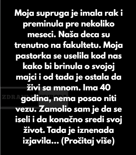 Izbacio sam pastorku iz kuće — njeno ponašanje je postajalo jezivo