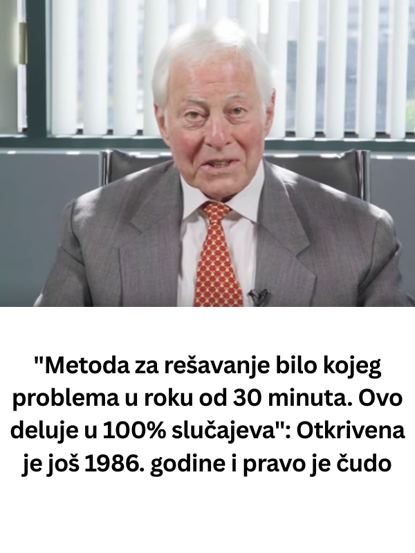 “Metoda za rešavanje bilo kojeg problema u roku od 30 minuta. Ovo deluje u 100% slučajeva”: Otkrivena je još 1986
