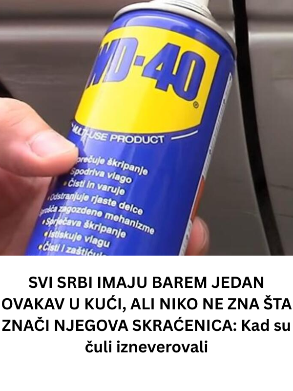 SVI SRBI IMAJU BAREM JEDAN OVAKAV U KUĆI, ALI NIKO NE ZNA ŠTA ZNAČI NJEGOVA SKRAĆENICA: Kad su čuli izneverovali