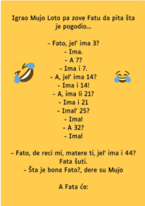 VIC DANA: Igrao Mujo loto