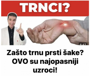 Zašto trnu prsti šake? OVO su najopasniji uzroci!