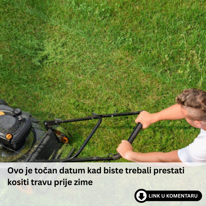 Ovo je točan datum kad biste trebali prestati kositi travu prije zime