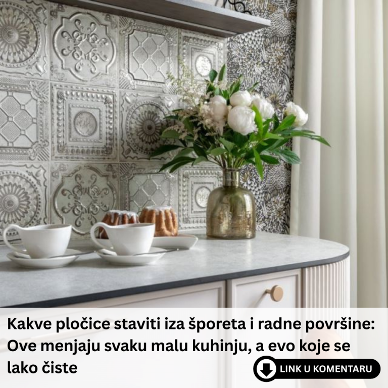 Kakve pločice staviti iza šporeta i radne površine: Ove menjaju svaku malu kuhinju, a evo koje se lako čiste