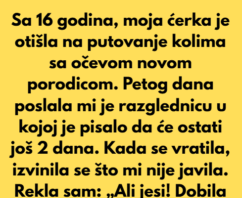 Ovo se desilo devedesetih, kada je moja ćerka imala 16 godina.